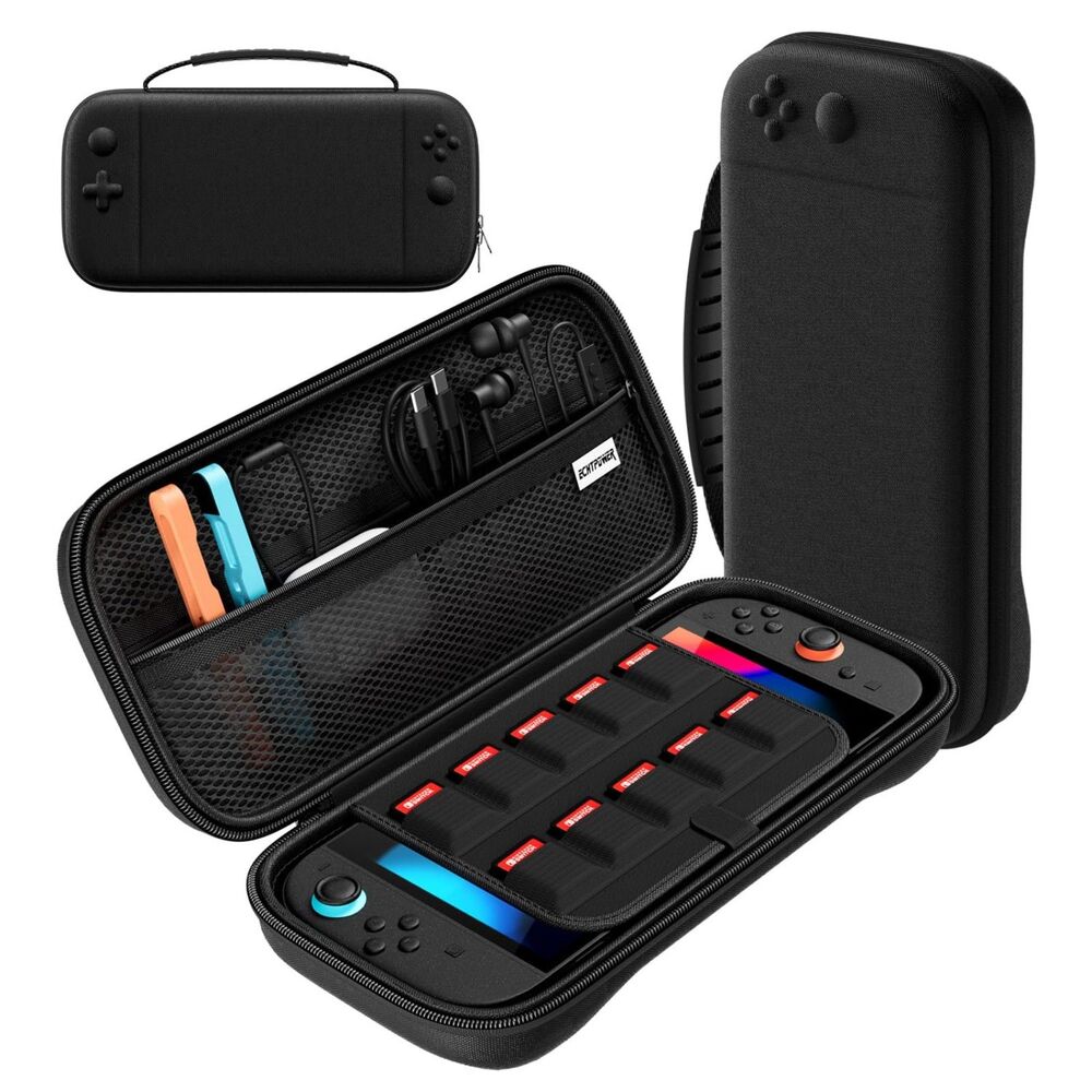 Brand New ECHTPower Carrying Case for Nintendo Switch 2 (2025) Black